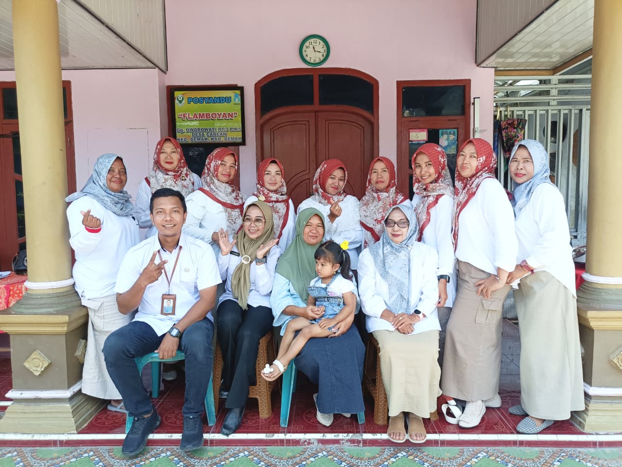 Kegiatan posyandu flamboyan